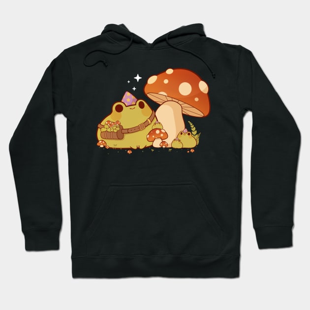 wizard frog school Hoodie by Rihnlin